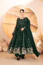 Regal Riwaaz Zari Anarkali Set - Image 2