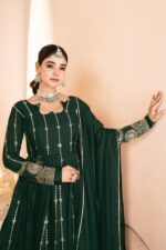 Regal Riwaaz Zari Anarkali Set - Image 6