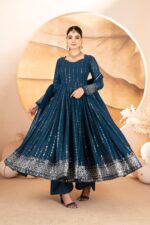 Regal Resham Anarkali Ensemble