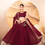 Regal Sindoor Red Heritage Zari Lehenga