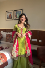 Rani Pink Royal Sharara Set