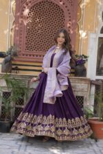 Regal Zari Riwaaz Embroidered Anarkali Gown - Image 2