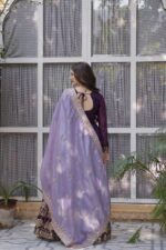 Regal Zari Riwaaz Embroidered Anarkali Gown - Image 5