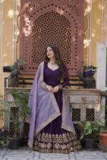 Regal Zari Riwaaz Embroidered Anarkali Gown - Image 8
