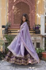 Regal Zari Riwaaz Embroidered Anarkali Gown - Image 3