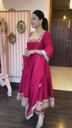 Regal Rani Pink Vichitra Ensemble - Image 2