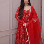 Sindoor Red Maharani Anarkali Ensemble