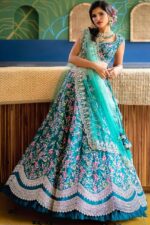 Opulent Maharani Zari Silk Lehenga Set - Image 3
