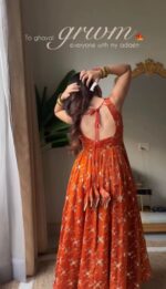 Regal Vichitra Resham Suit Set - Image 6