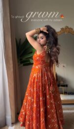 Regal Vichitra Resham Suit Set - Image 3