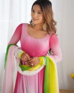 Royal Riwaaz Zari Anarkali Ensemble - Image 7