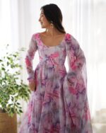 Royal Riwaaz Resham Silk Ensemble - Image 2