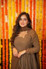 Regal Kesar Zari Anarkali Ensemble - Image 4