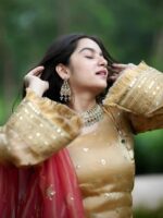 Royal Rani Pink Zari Salwar Set - Image 10