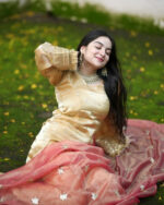 Royal Rani Pink Zari Salwar Set - Image 7