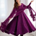 Heritage Resham Anarkali Suit Set