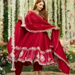 Sindoor Red Maharani Anarkali Ensemble