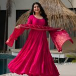 Heritage Resham Silk Anarkali Ensemble