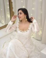 Ivory Royal Heritage Anarkali Set - Image 2
