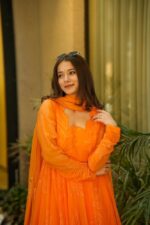 Haldi Utsav Zari Georgette Ensemble - Image 2