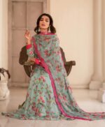 Maharani Regal Resham Silk Attire - Image 7