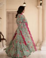 Maharani Regal Resham Silk Attire - Image 5