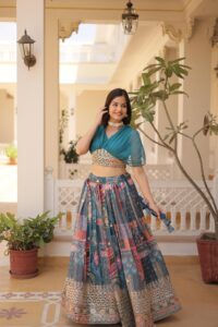 Royal Riwaaz Zari Silk Lehenga Set - Image 6