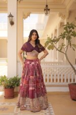 Royal Riwaaz Zari Silk Lehenga Set - Image 2