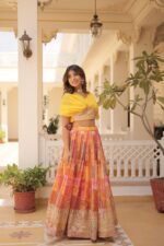 Royal Riwaaz Zari Silk Lehenga Set - Image 4