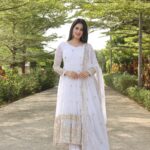 Divine Ivory Riwaaz Anarkali Set