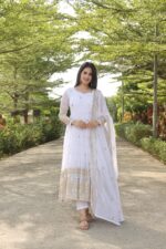 Divine Ivory Riwaaz Anarkali Set