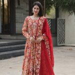 Grand Parampara Zari Anarkali Ensemble