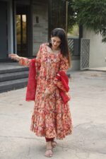Grand Parampara Zari Anarkali Ensemble - Image 2