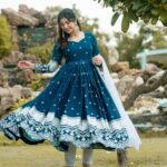 Royal Rani Pink Heritage Anarkali Set