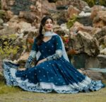 Royal Rani Pink Heritage Anarkali Set - Image 4