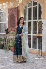 Royal Riwaaz Resham Anarkali Set