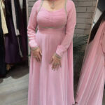 Graceful Rani Pink Heritage Anarkali Set