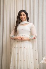 Ivory Heritage Resham Anarkali Set - Image 4