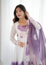 Royal Aabha Midnight Blue Anarkali Set - Image 8