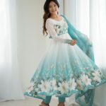 Rama Green Heritage Anarkali Ensemble