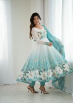 Rama Green Heritage Anarkali Ensemble