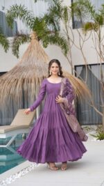 Majestic Resham Heritage Silk Anarkali