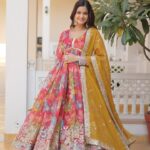 Royal Heritage Resham Anarkali Set