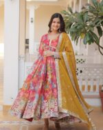 Royal Heritage Resham Anarkali Set
