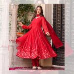 Sindoor Red Parampara Resham Suit Set