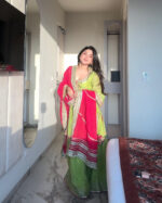 Rani Pink Royal Sharara Set - Image 6