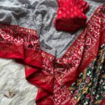 Regal Resham Chikankari Georgette Saree