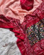 Regal Resham Chikankari Georgette Saree - Image 11