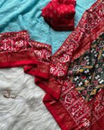 Regal Resham Chikankari Georgette Saree - Image 4