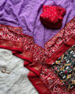 Regal Resham Chikankari Georgette Saree - Image 8